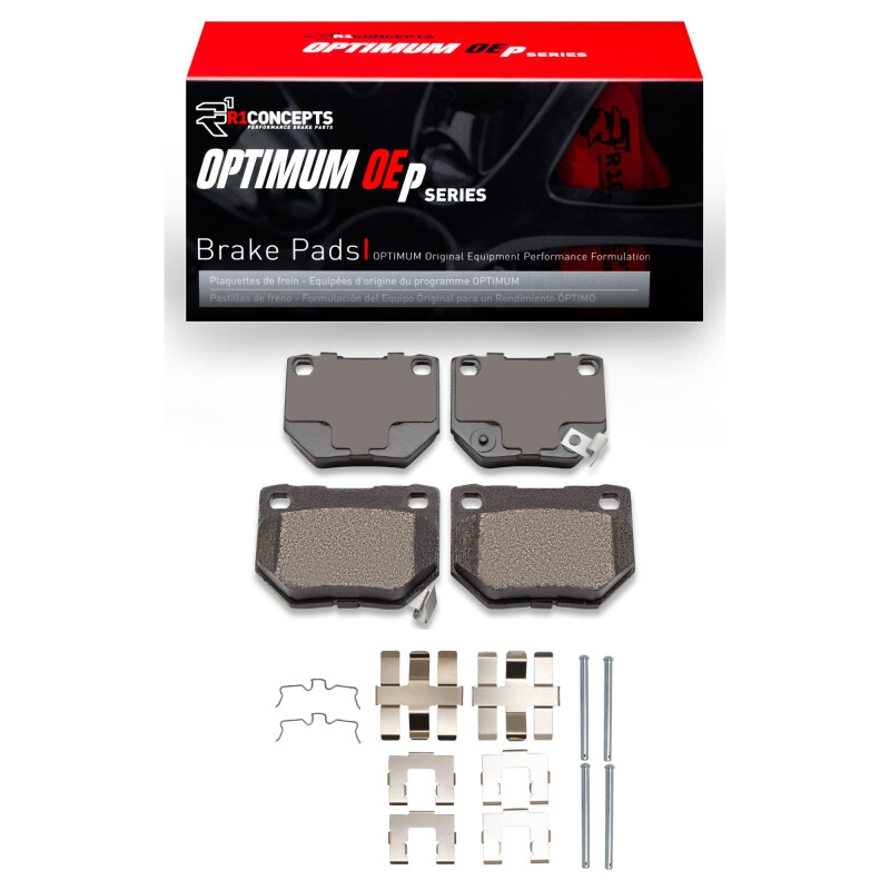 Subaru Impreza Brake Pads - Rear - R1 Concepts - Optimum OE - `06-`07